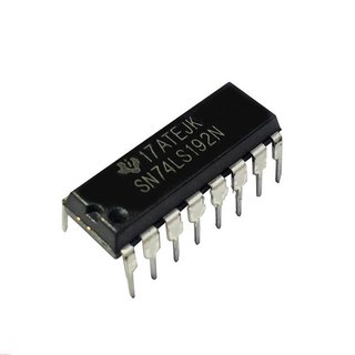 CHIP 74LS192 Decade Up/Down Counter with Clear DIP16