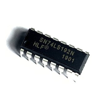 CHIP 74LS192 Decade Up/Down Counter with Clear DIP16