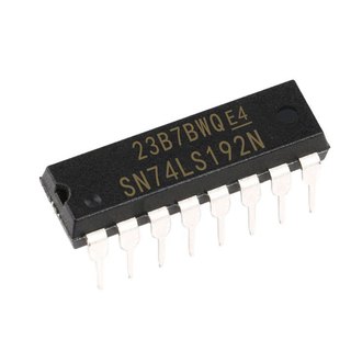 CHIP 74LS192 Decade Up/Down Counter with Clear DIP16