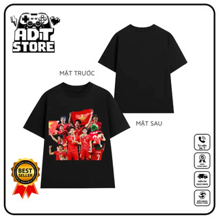 Áo thun cầu thủ Nguyễn Đình Bắc ĐTVN - TÔI YÊU VIỆT NAM, mã TV3 form unisex nam nữ, trẻ em trai gái