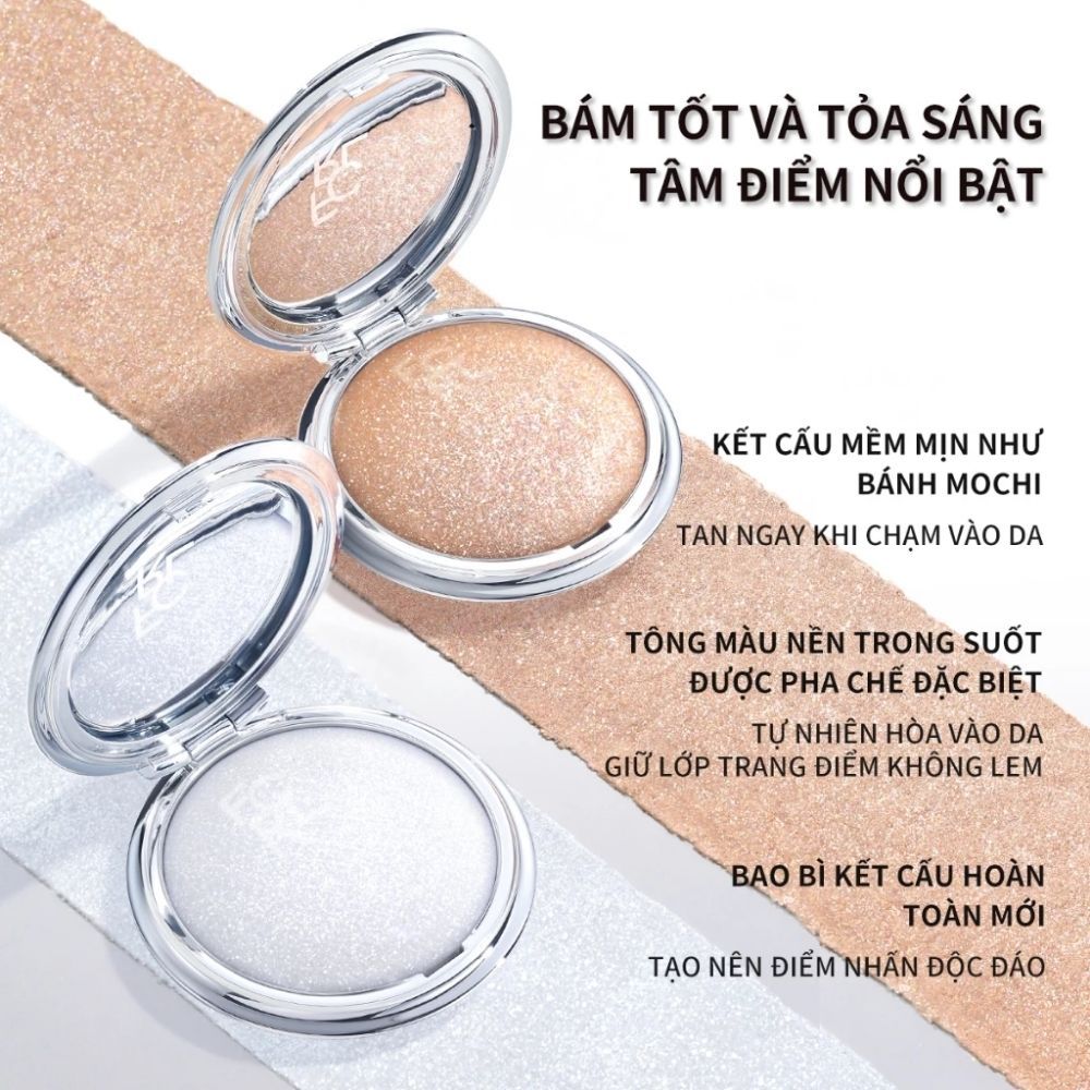 Ảnh 6 của Phấn Bắt Sáng Focallure Star Crash Stretchy Highlighter Hiệu Ứng Da Căng Bóng.