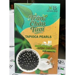 Trân châu tươi NB- Hộp 3kg - Hương Caramel