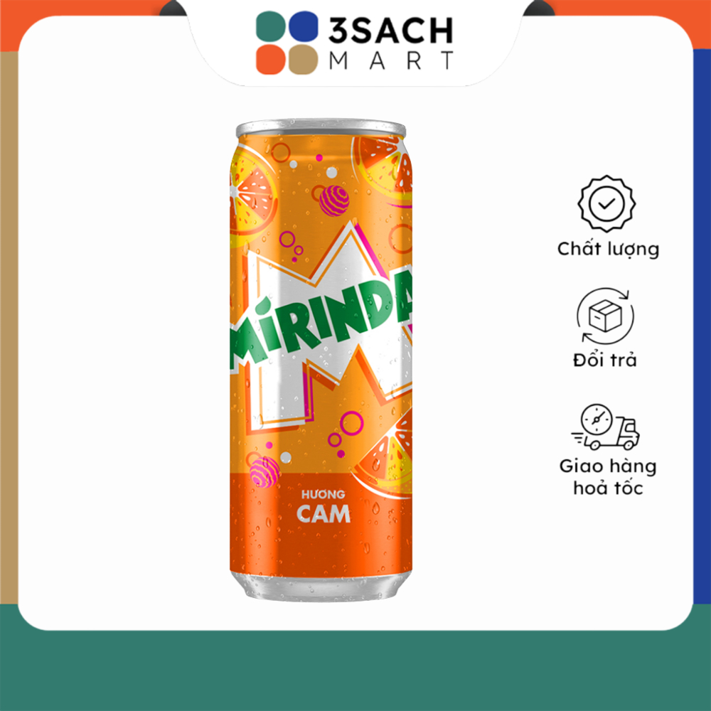 Nước Ngọt Mirinda Cam (Lon 320ml)
