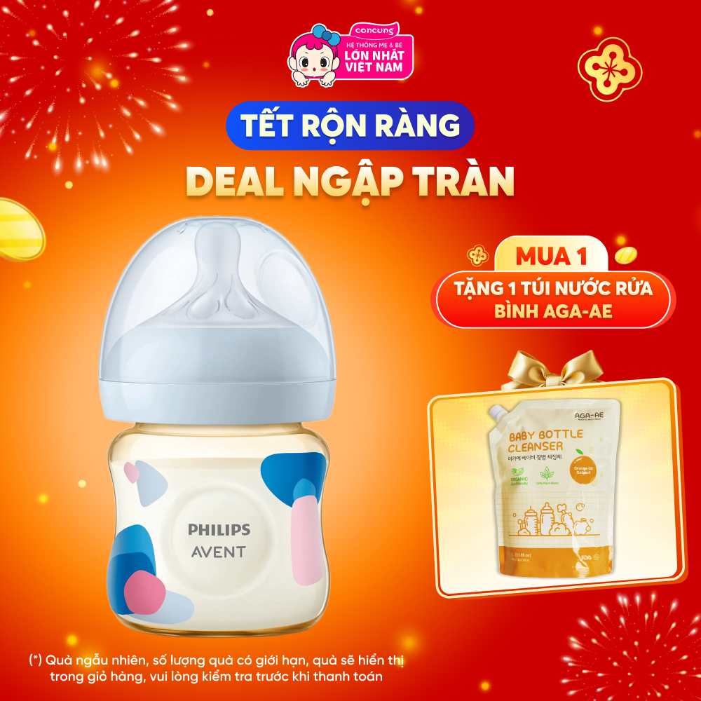 Bình sữa PPSU Philips Avent mô phỏng tự nhiên 125ml (SCY940/01)