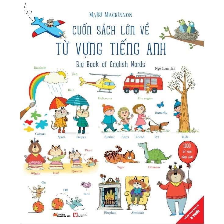 Sách - Cuốn Sách Lớn Về Từ Vựng Tiếng Anh - Big Book Of English Words (QV)