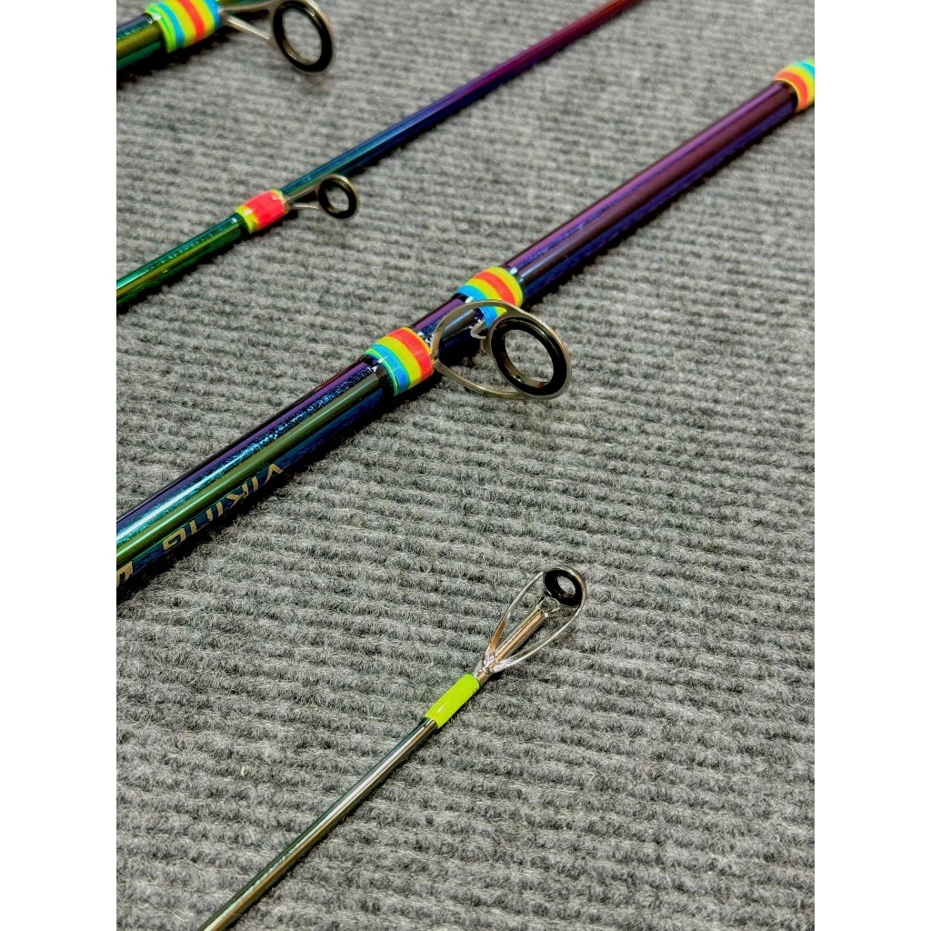 Cần Câu Lure ViKing Dragon Power Titan Chính Hãng – Cần Lure Carbon Siêu Khỏe Cho Máy Đứng & Máy Nga