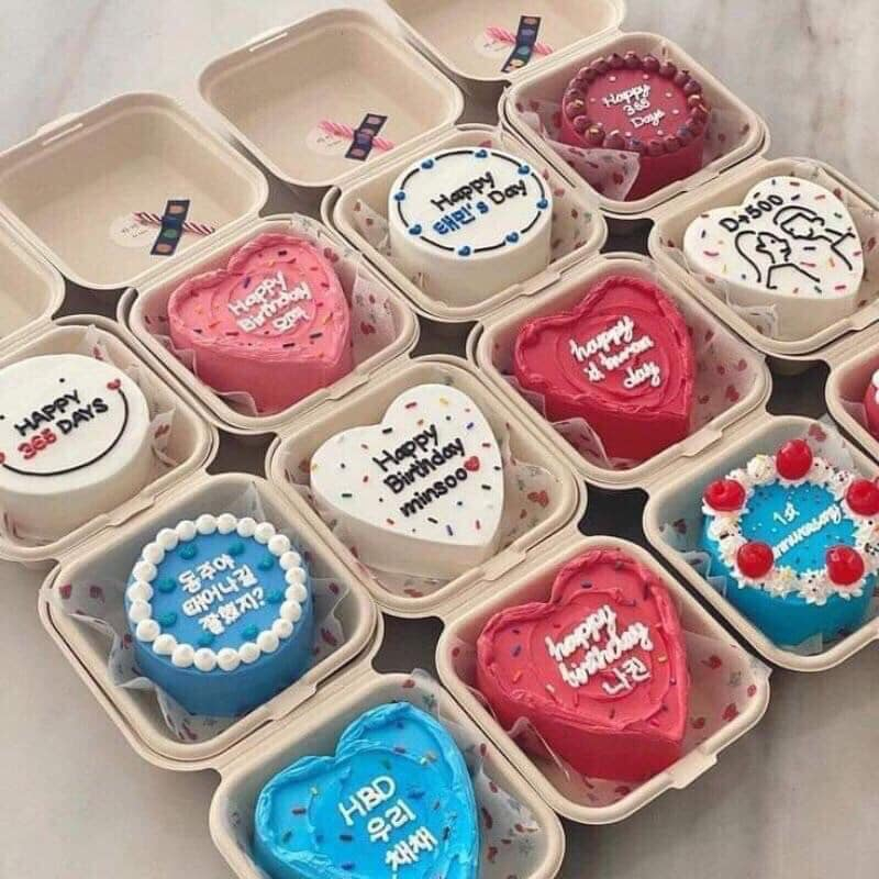 DÂY 50 HỘP ĐỰNG BÁNH BENTO, HỘP BÃ MÍA - Đựng bánh kem