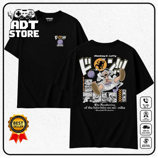 Áo Thun Tay Lửng In Hình LUFFY GEAR 5 SUN GOD NIKA One Piece - Ryomen Sukuna anime Jujutsu Kaisen Nam Nữ Đủ Size