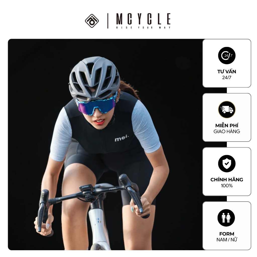 Áo đạp xe nam nữ MY243 MCYCLE chính hãng