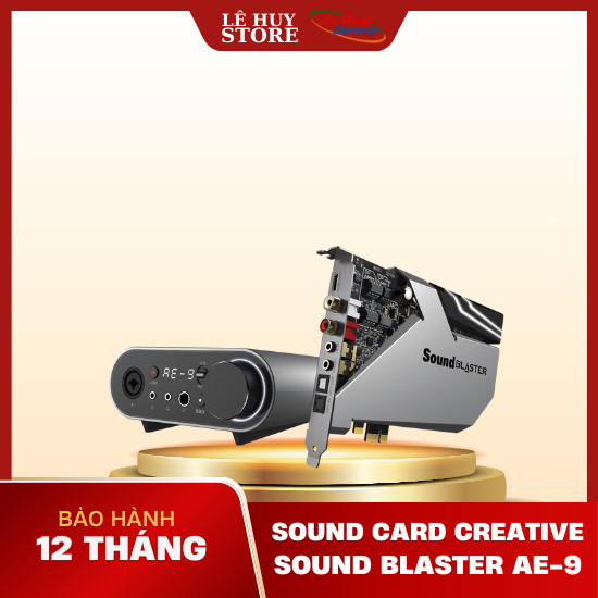 Sound Card Creative Sound Blaster AE-9 - Hàng Chính Hãng