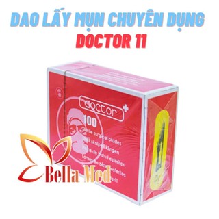 Lưỡi dao Doctor số 11 - đầu nhọn - chuyên dùng cho Spa nặn mụn