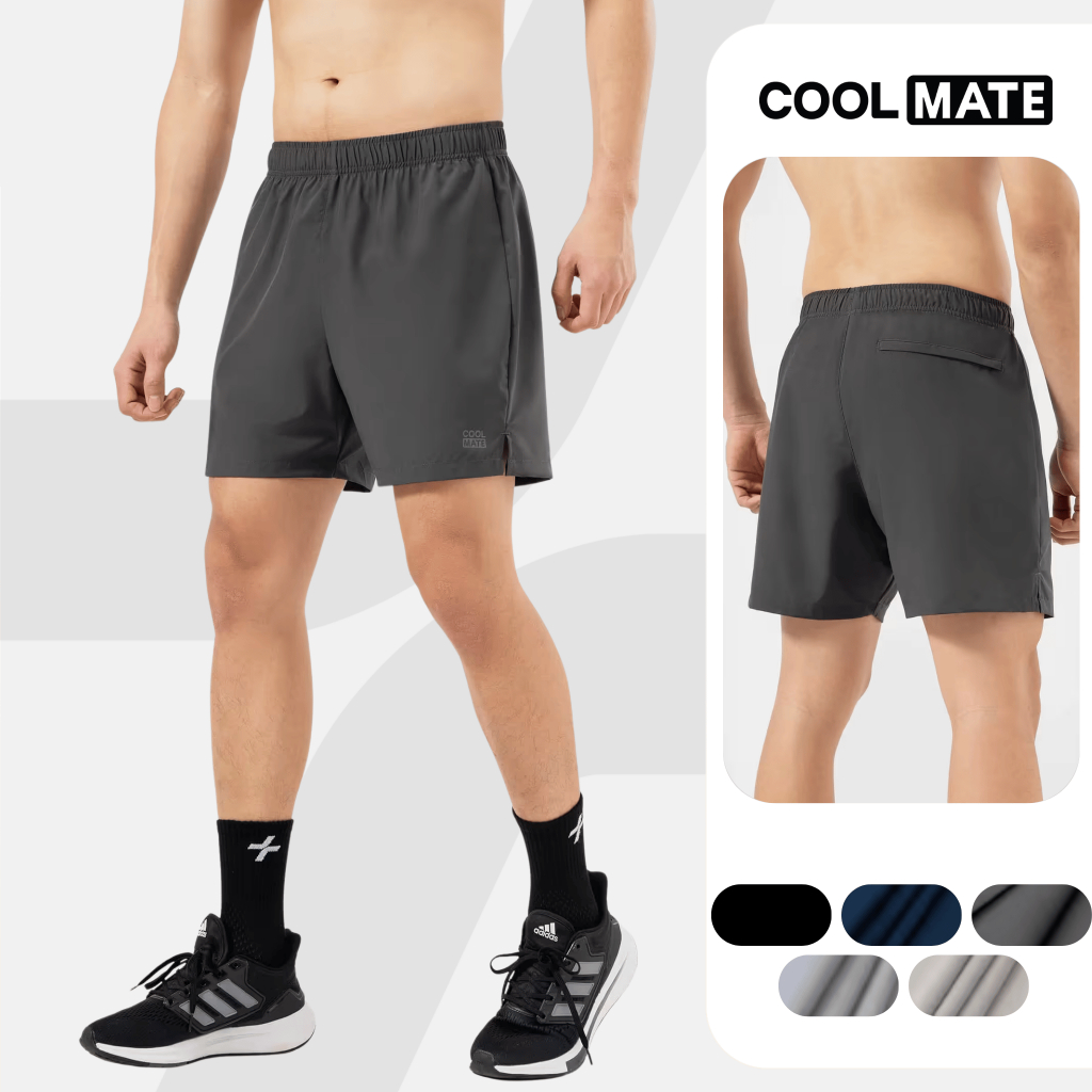 Quần Shorts Thể Thao 5" Moving nhanh khô, thoáng mát Coolmate