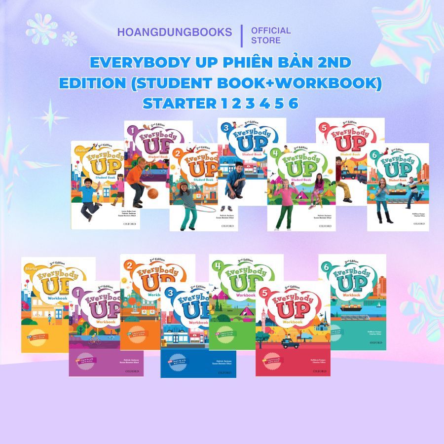 Everybody Up 2nd Edition | Student Book + Workbook | Starter, 1–6 | Giáo Trình Tiếng Anh Trẻ Em