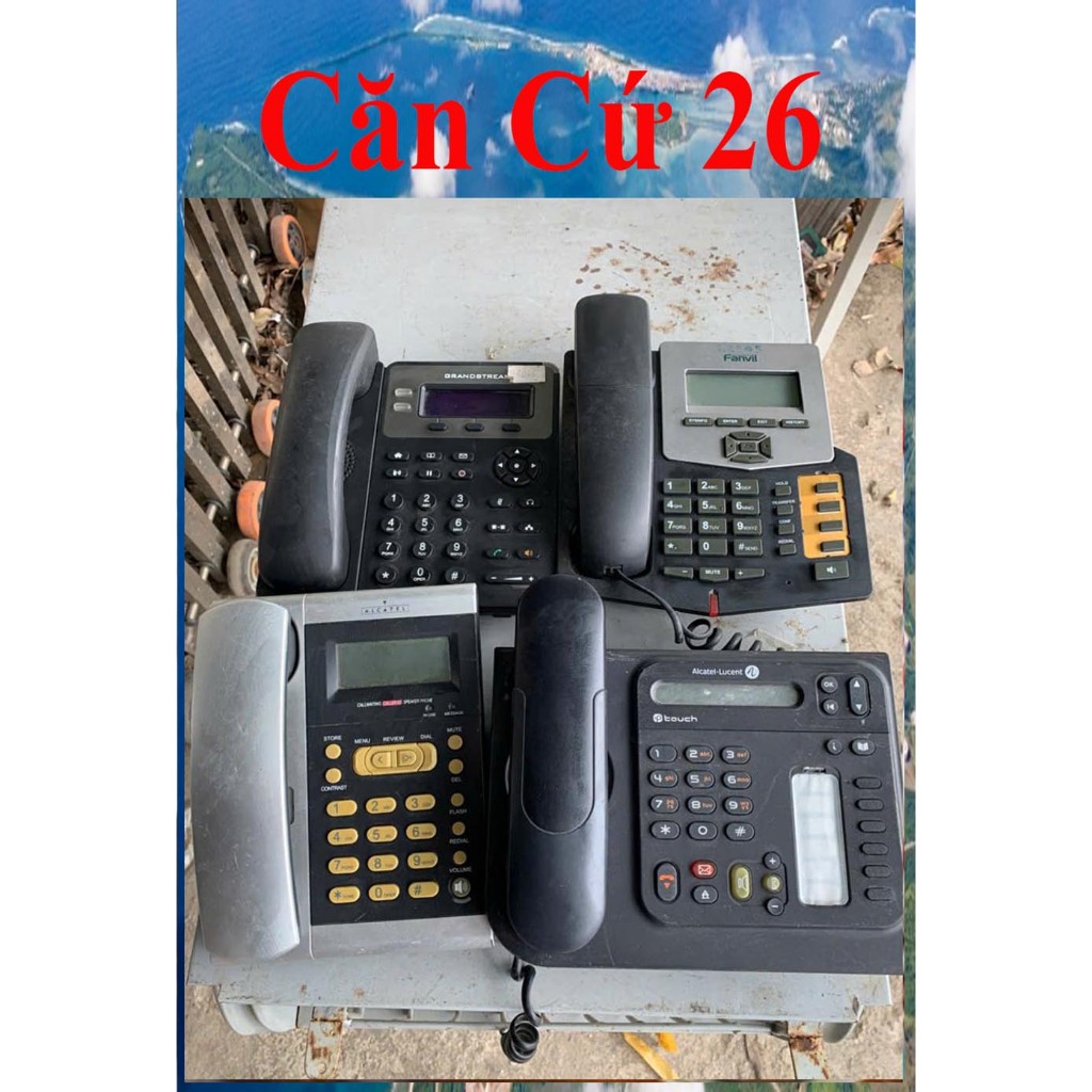 Thanh Lý Điện Thoại Cố Định Void IP Cũ Alcatel, Panasonic, Favil Các Loại