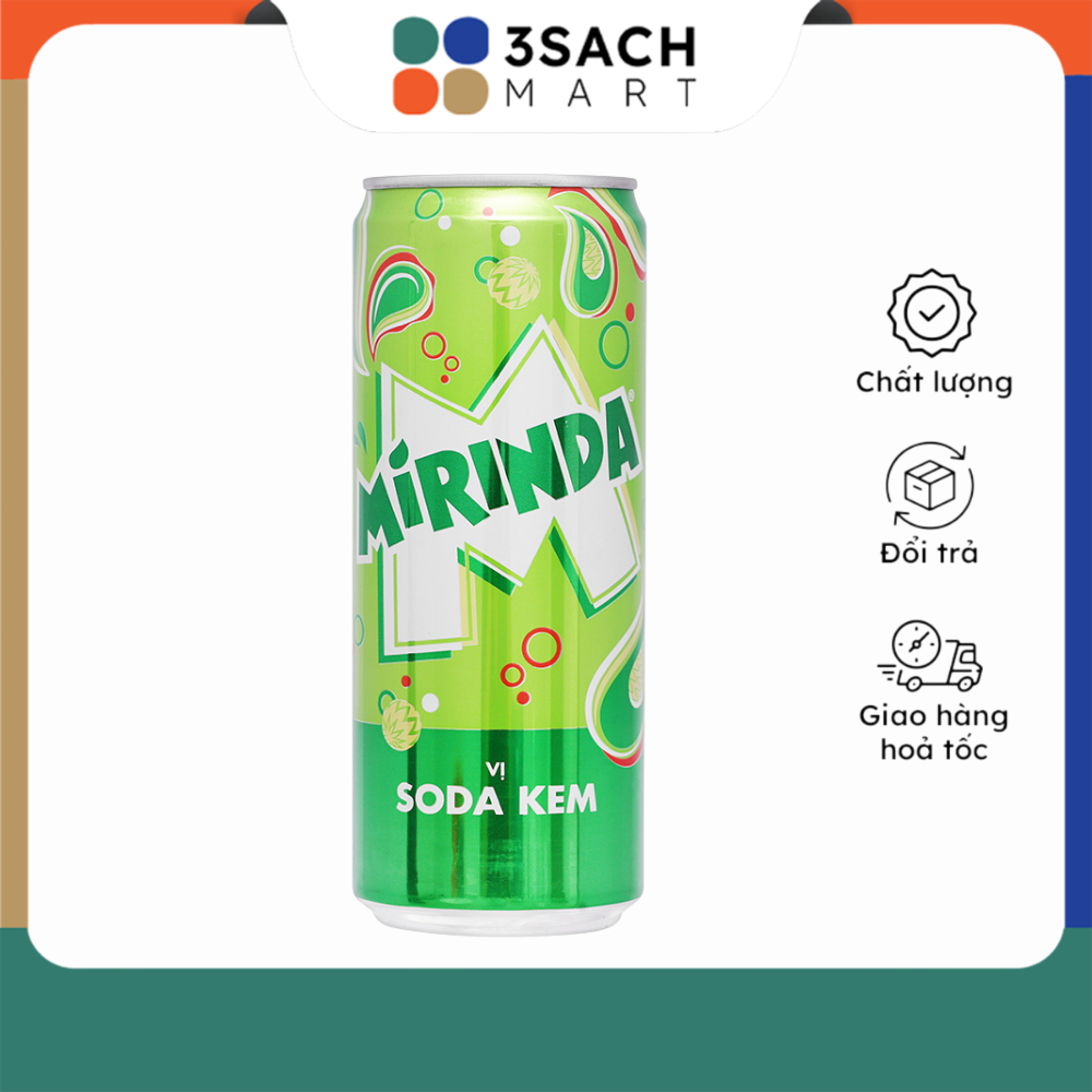 Nước Ngọt Mirinda Soda Kem (Lon 320ml)
