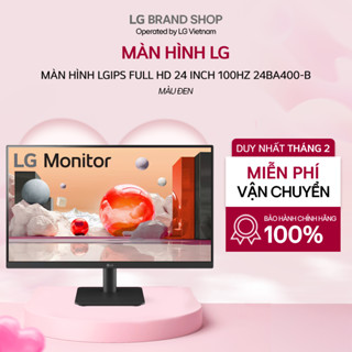 [Chỉ giao miền Nam/Bắc] Màn hình LGIPS Full HD 24 inch 100Hz 24BA400-B