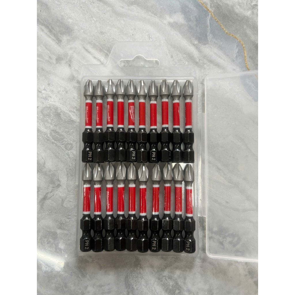 Mũi bắn vít PH2 dài 5cm Milwaukee chuẩn ngắn