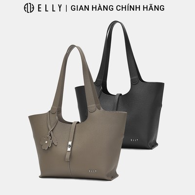 Túi xách nữ da thật cao cấp ELLY ET222 túi đeo chéo đeo vai xách tay 3 trong 1 dễ phối đồ