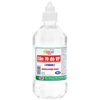 ✅ [Hỏa tốc] Cồn 70 độ Vĩnh Phúc (Chai 500ml) Nắp thường