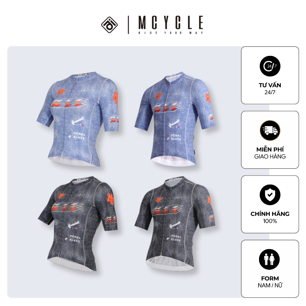 Áo ngắn tay đạp xe nam Mcycle MY372