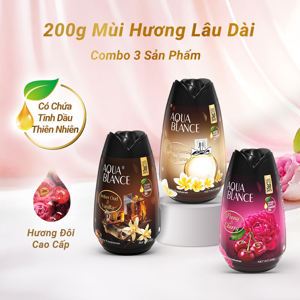 Combo 3 Sáp Thơm phòng AQUABLANCE