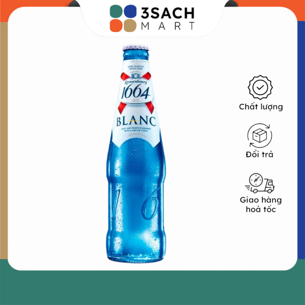 Bia Blanc 1664 5% (Chai 330ml)