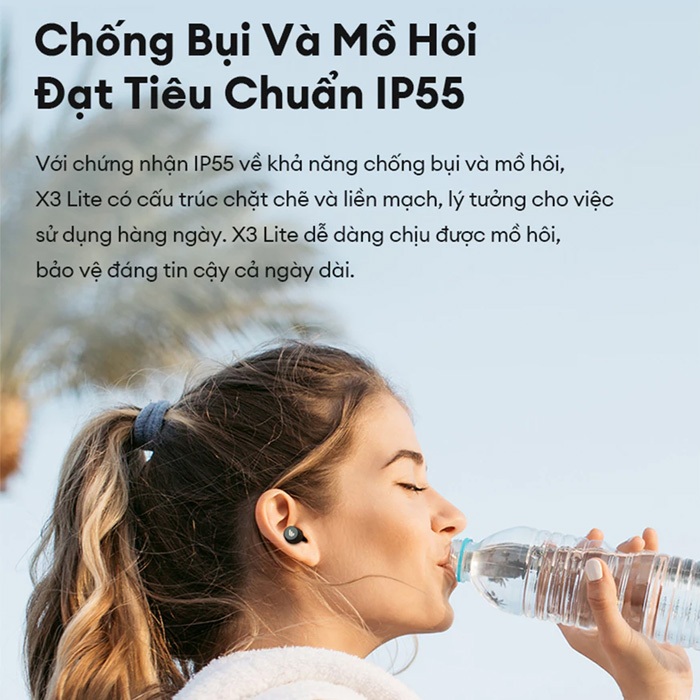 Tai nghe Bluetooth TWS Edifier X3 Lite | Bluetooth 5.3 | Thời Lượng Pin 24 Giờ | Khử Tiếng Ồn Môi Trường | BigBuy360 - bigbuy360.vn