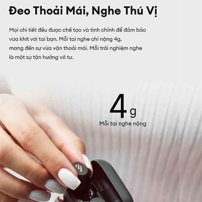 Tai nghe Bluetooth TWS Edifier X3 Lite | Bluetooth 5.3 | Thời Lượng Pin 24 Giờ | Khử Tiếng Ồn Môi Trường | BigBuy360 - bigbuy360.vn