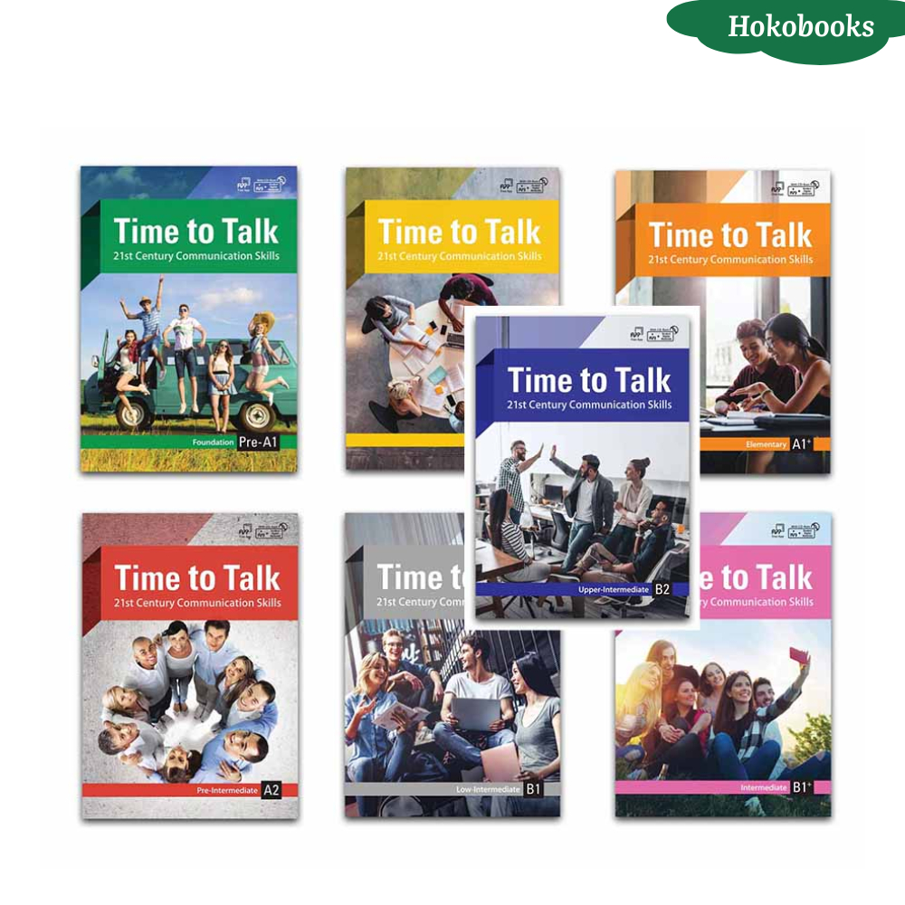 Sách - Time To Talk - 21st century communication skills - In laser đẹp nét