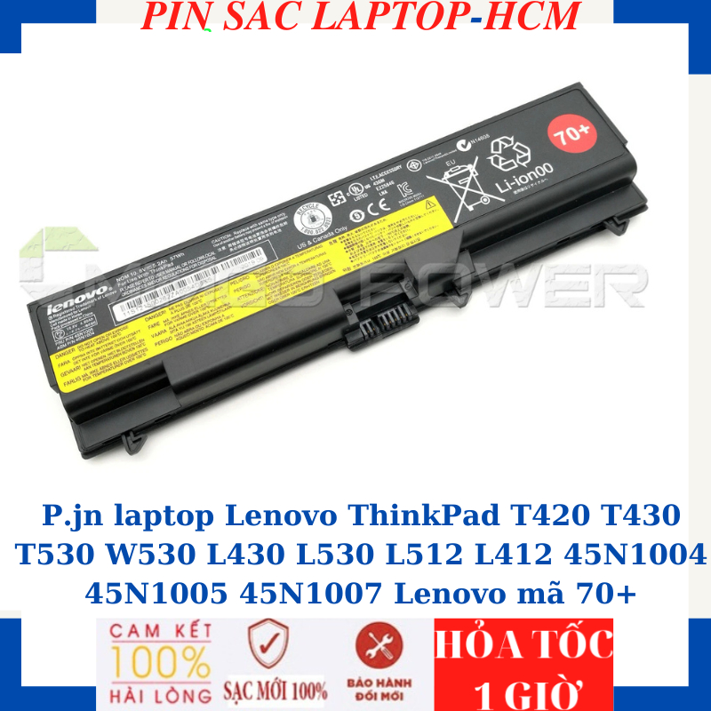 Sạc Pin Laptop Lenovo ThinkPad T420 T430 T530 W530 L430 L530 L512 L412 45N1004 45N1005 45N1007 Lenov