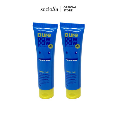 Combo 2 Kem Dưỡng Môi Cấp Ẩm Đa Năng Pure Paw Paw Ointment - Passion Fruit 25g