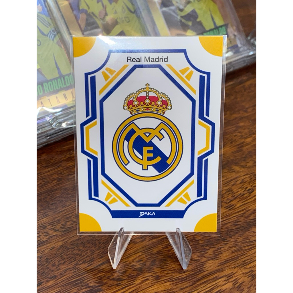 Thẻ Logo Real Madrid Daka Real Madrid 2025/26 Chính Hãng