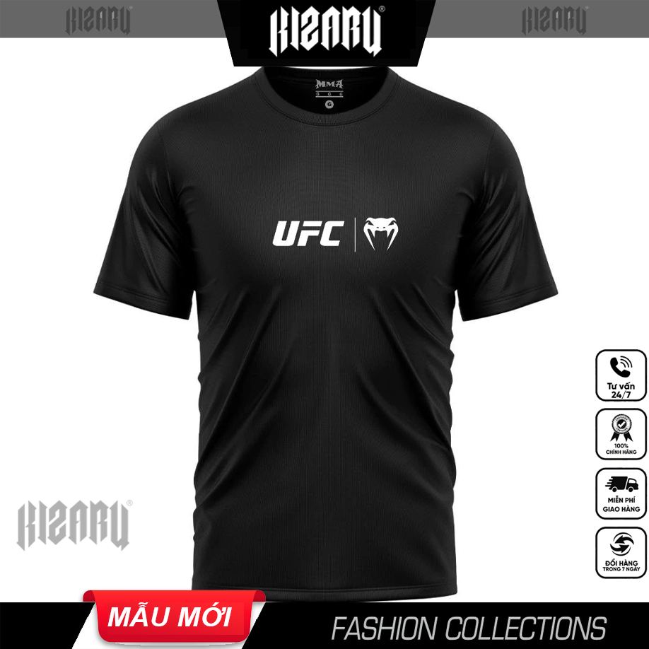 Áo thun Võ thuật UFC VENUM - Jujutsu Kaisen, Áo Gojo Satoru, Sukuna, Inumaki chất thun
