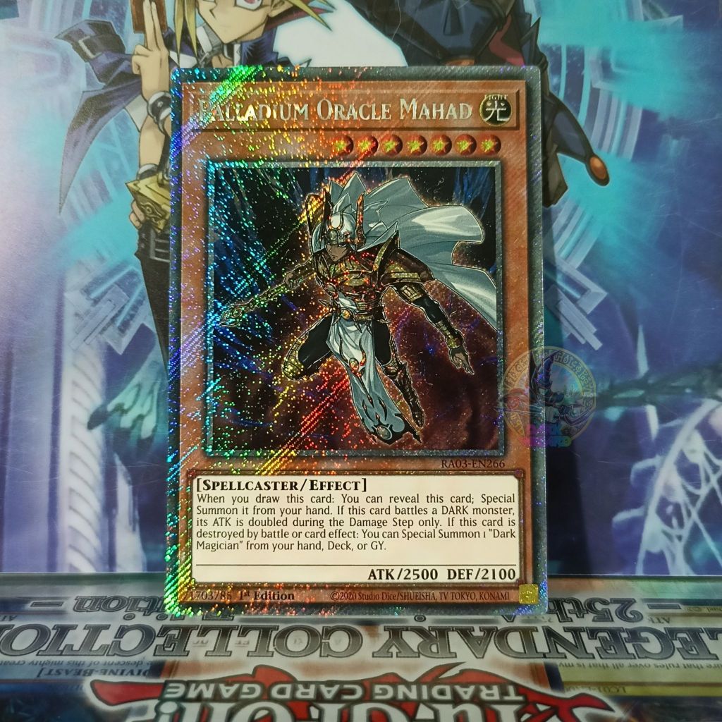 Palladium Oracle Mahad – RA03-EN266 – Platinum Secret Rare [Thẻ bài Yugioh]