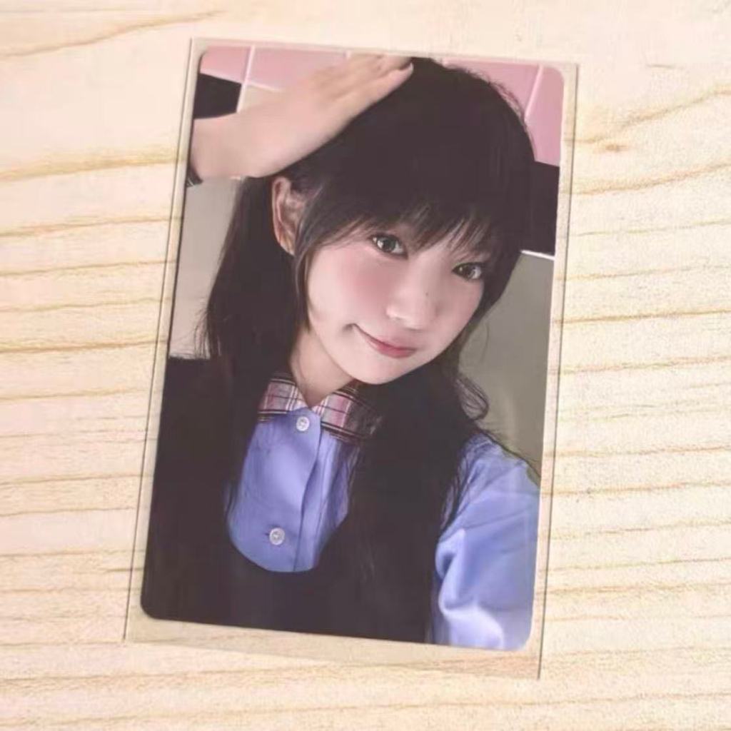 Girl Group ILLIT Gift Moka Mirror Cute Flower Touching Head Flower Love Bean Station 2.0 Special Car