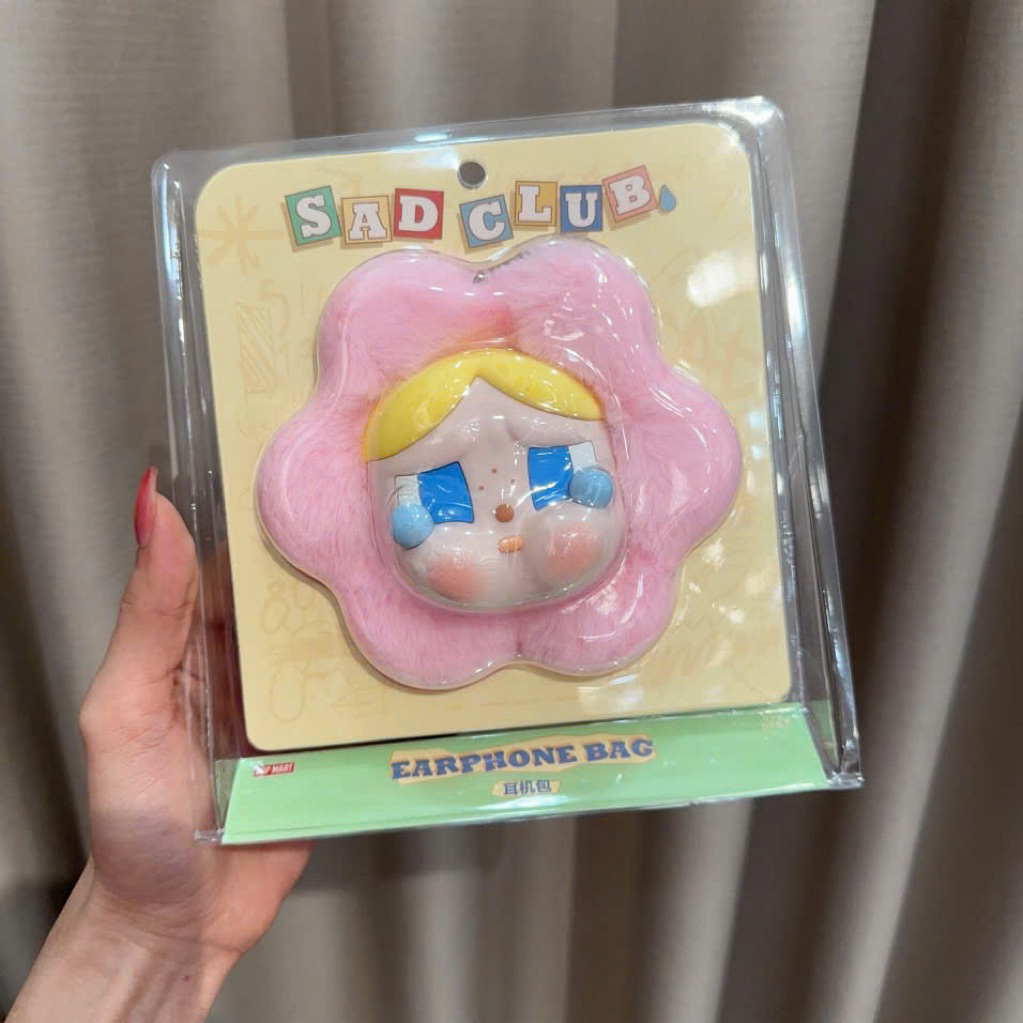 (HÀNG SẴN) Móc khoá bông CRYBABY - SadClub Flower