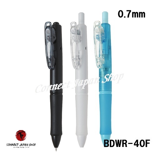 Pilot Down force Ballpoint pen 0.7ｍｍ Black Ink BDWR-40F Choose from 3 Body Colors