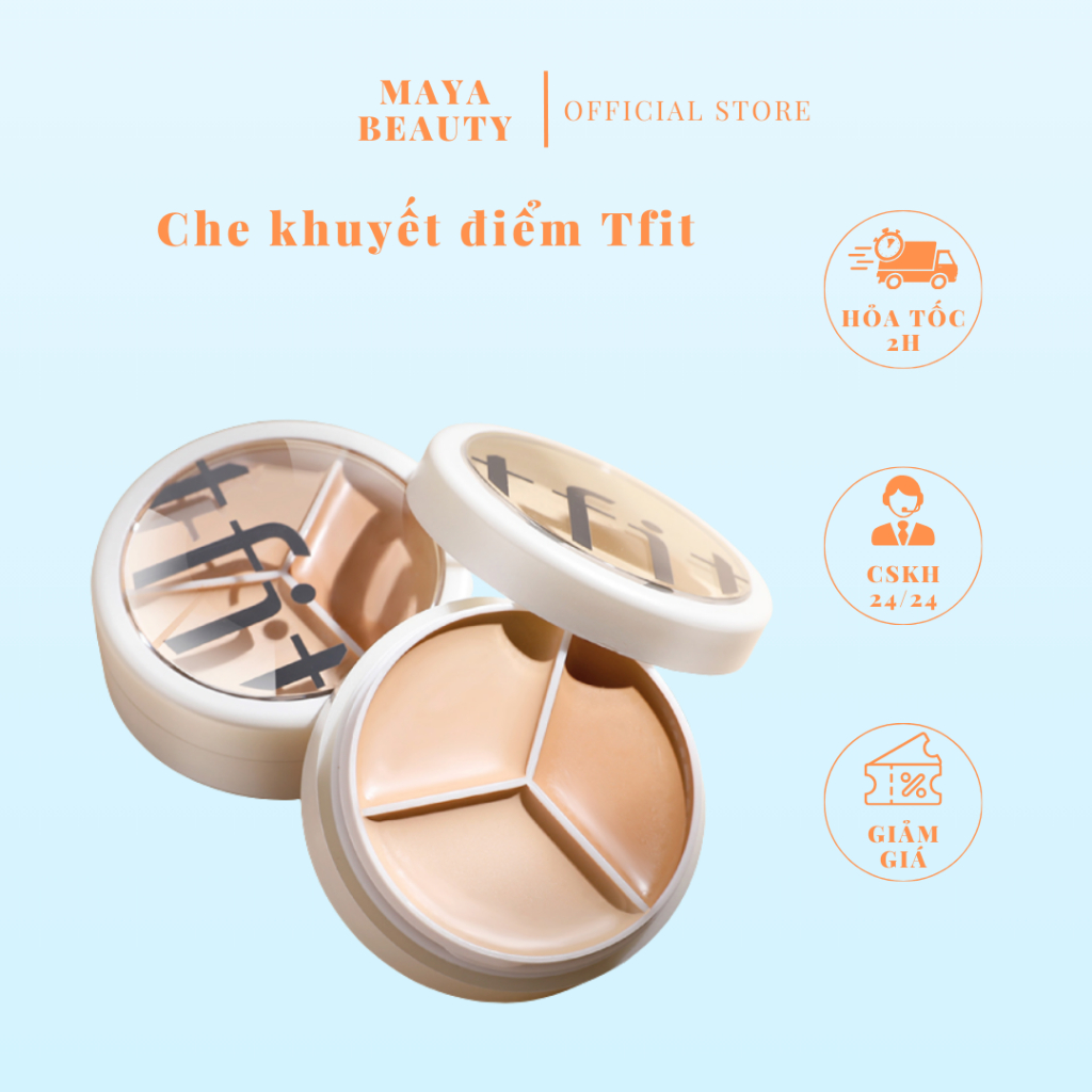 Che khuyết điểm TFIT, Ckđ triệt sắc tfit che phủ cao, kiềm dầu, lâu trôi Cover Up Pro 20g MAYA.BEAUT