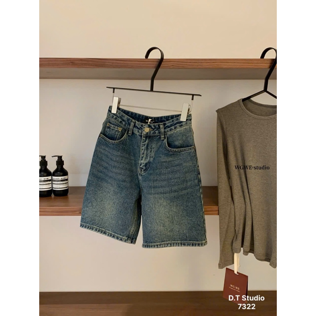 320DT9255 Quần jean ngố WgWe“𝐇𝐀.𝐇𝐈 𝘄𝗲𝗮𝗿❀ 7322