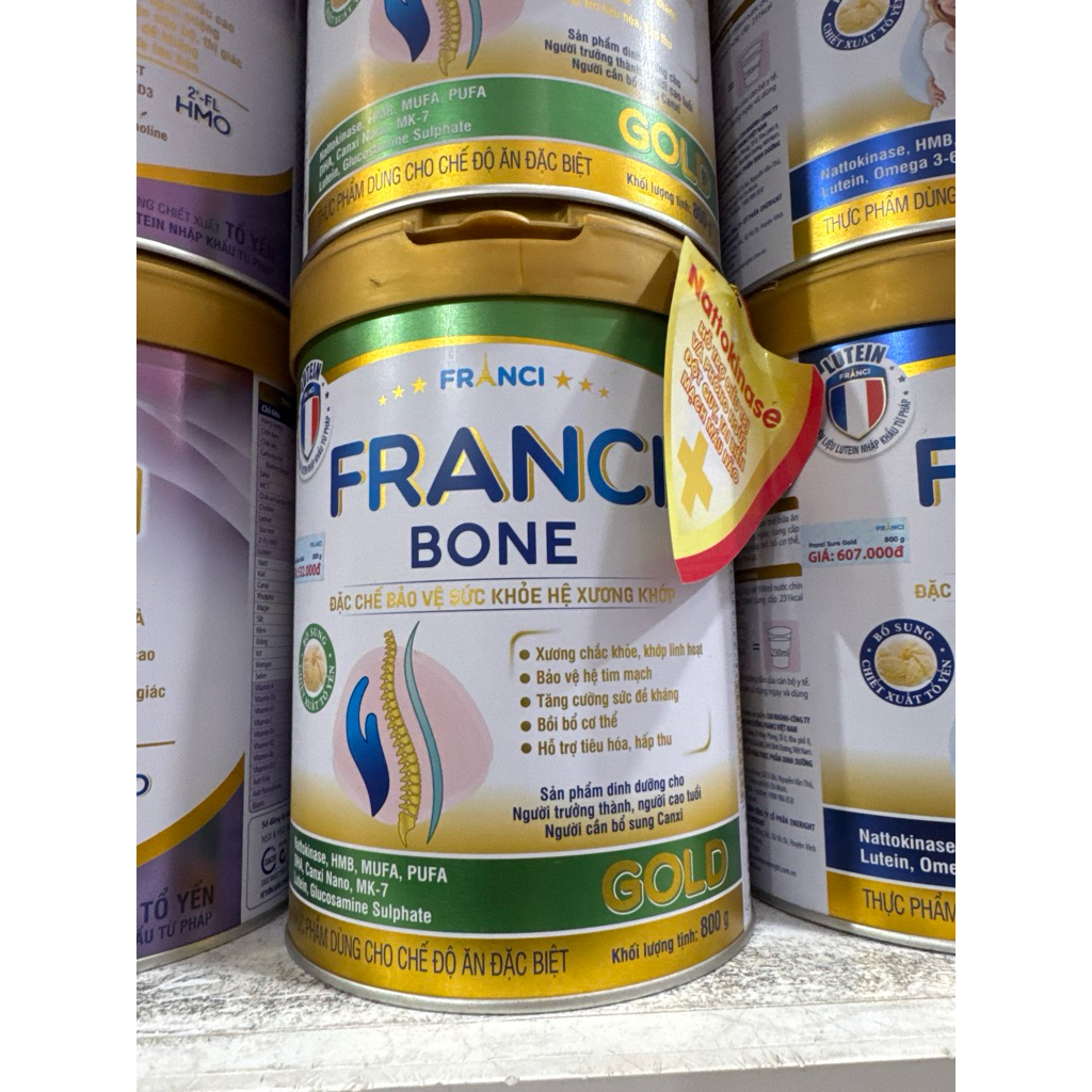 [Franci] Franci grow là dòng sản phẩm dinh dưỡng cho trẻ trên 1 tuổi