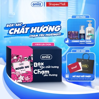 Quà tặng nam giới - Box sạc chất hương Oniiz - Sữa tắm hương nước hoa 500ml, Bọt vệ sinh nam giới, Quà Tặng nước hoa nam