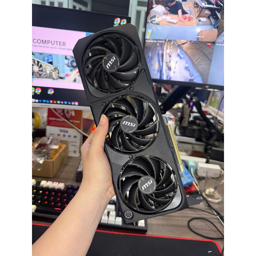 VGA - Card Màn Hình MSI GeForce RTX 5070 12G SHADOW 3X OC BH 06/2028