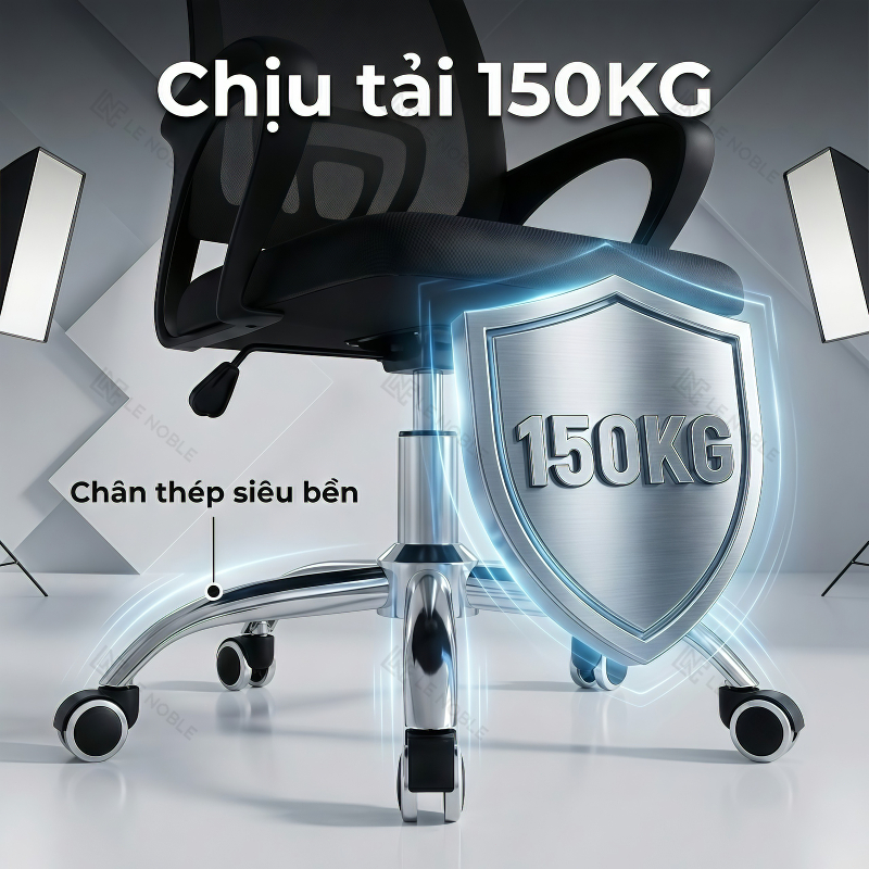LE Ghế văn phòng Hiện đại Ghế công thái học xoay Chống mỏi lưng Bảo vệ cột sống Lưng lưới thoáng khí | BigBuy360 - bigbuy360.vn