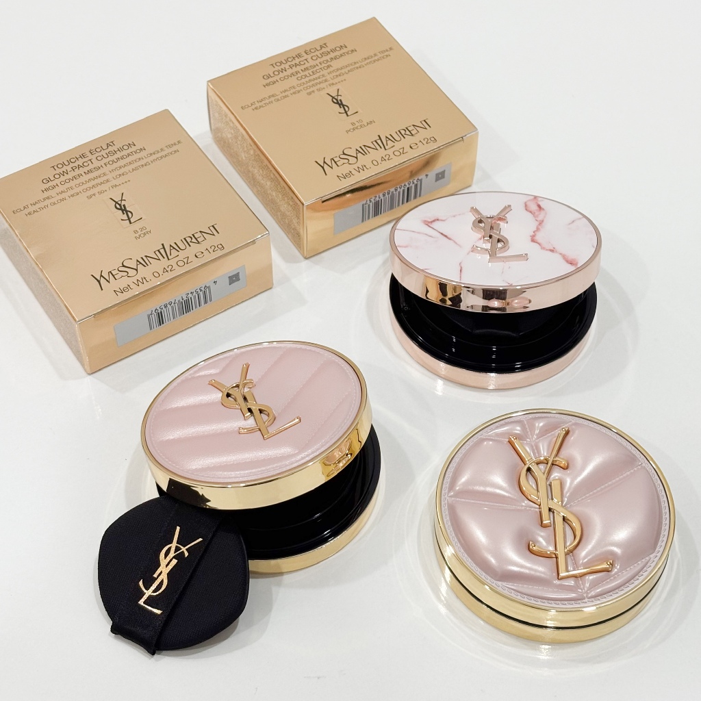 [CHÍNH HÃNG] Phấn Nước Cushion YSL TOUCHE ÉCLAT GLOW-PACT CUSHION SPF 23 / PA++ 12g