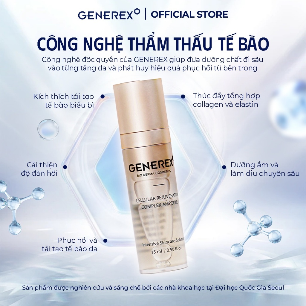 Tinh Chất Phục Hồi & Chống Lão Hóa Da The Cellular Rejuvenation Complex Ampoule 15ml | BigBuy360 - bigbuy360.vn