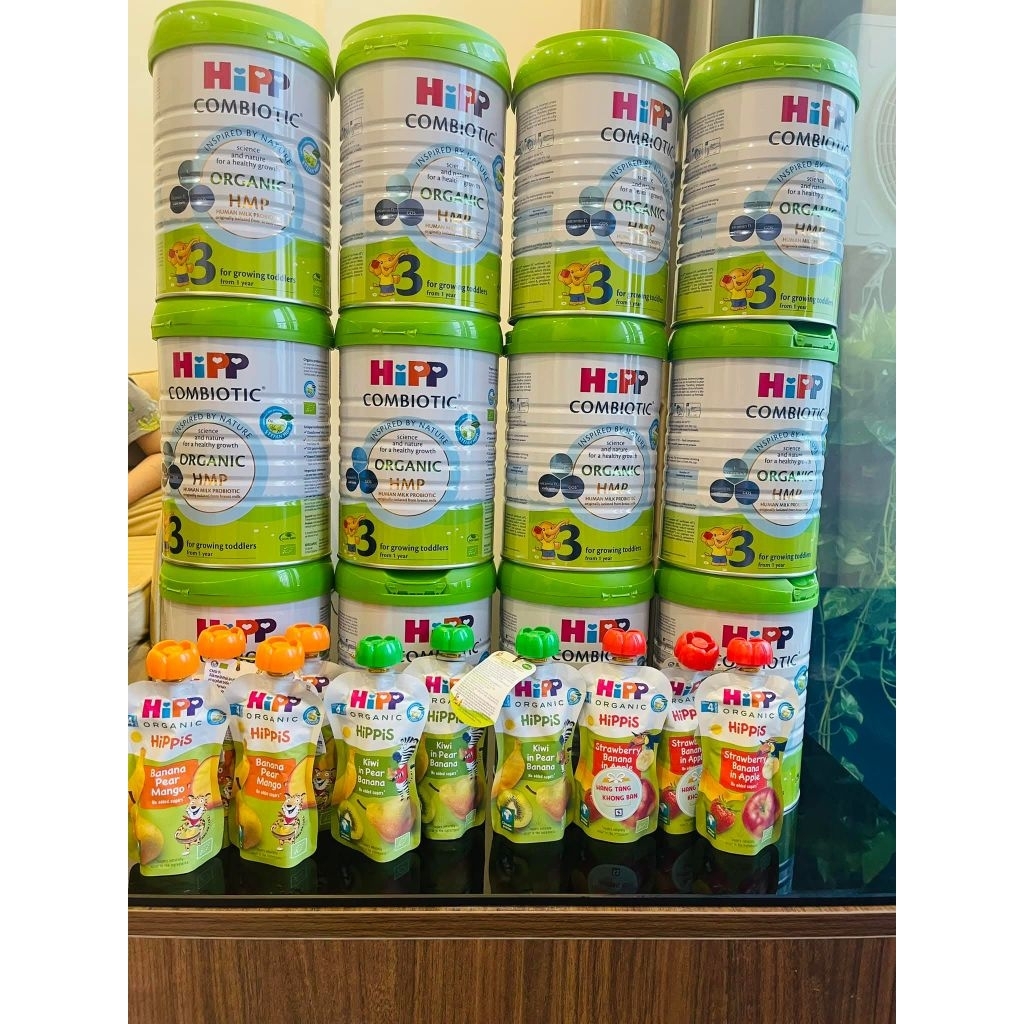 Sữa Bột Hipp 3 Sữa bột công thức HiPP 3 Organic Combiotic 800g hỗ trợ tiêu hóa và tăng chiều cao dàn