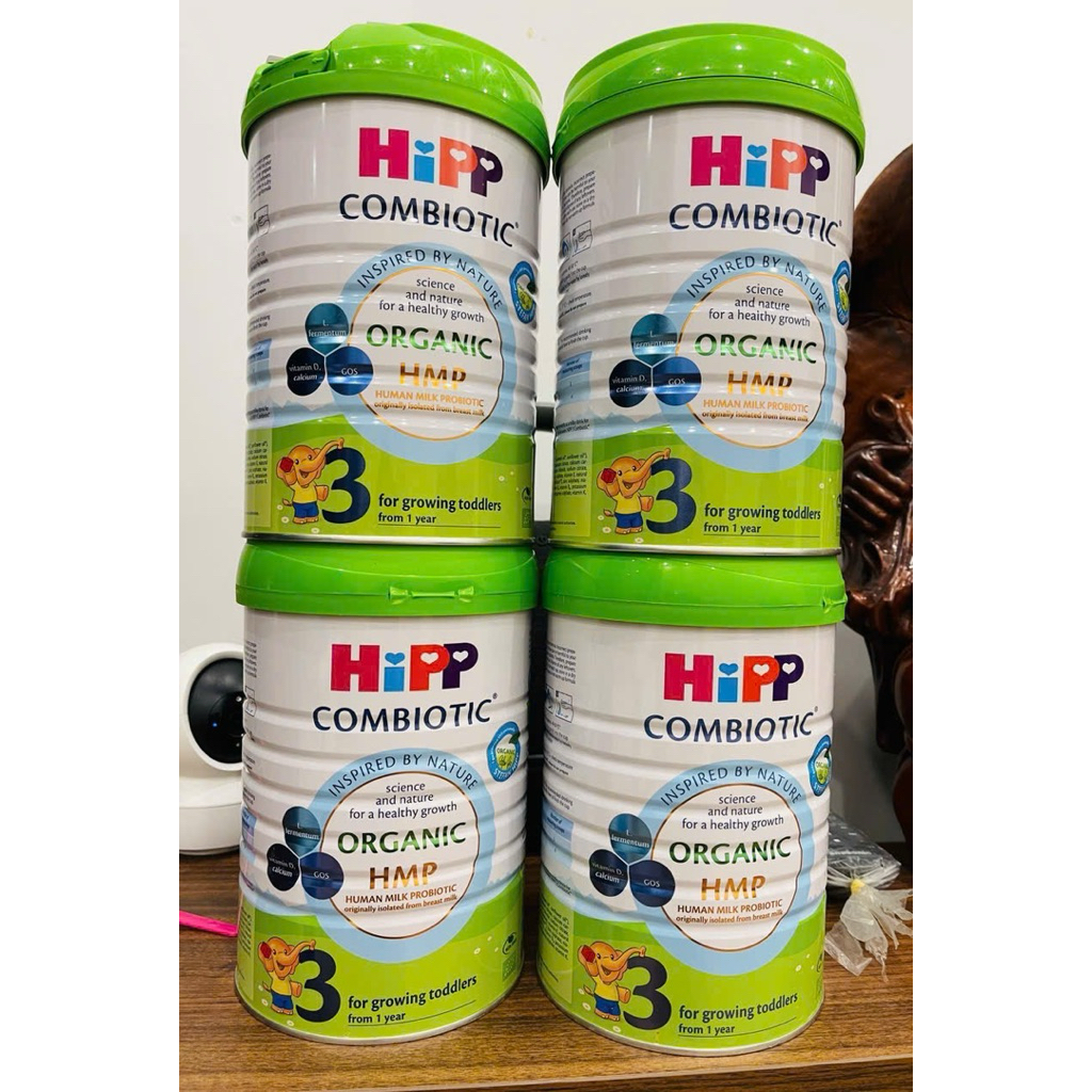 Sữa bột công thức HiPP 3 Organic Combiotic 800g hỗ trợ tiêu hóa và tăng chiều cao dành cho trẻ nho