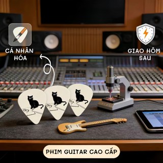 【Phong Cách Custom - Họa Tiết Tùy Chỉnh】Phím Gảy Guitar Cao Cấp | Chất Liệu Bền Bỉ| Phụ Kiện Âm Nhạc