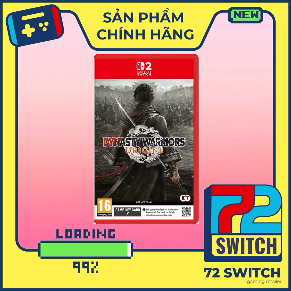 Băng Game DYNASTY WARRIORS: ORIGINS Nintendo Switch