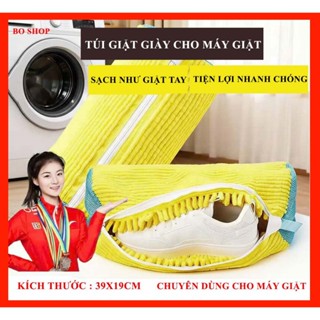 Túi giặt giày bằng máy giặt, Túi bảo vệ giày chuyên dụng, sạch như giặt tay, không hư giày